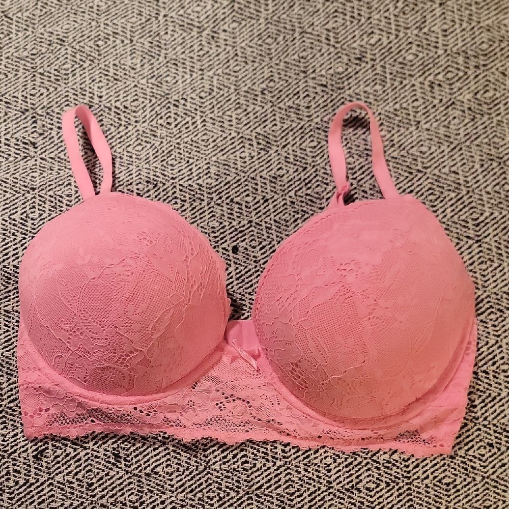 Body Pink Padded Underwire Bra 36D